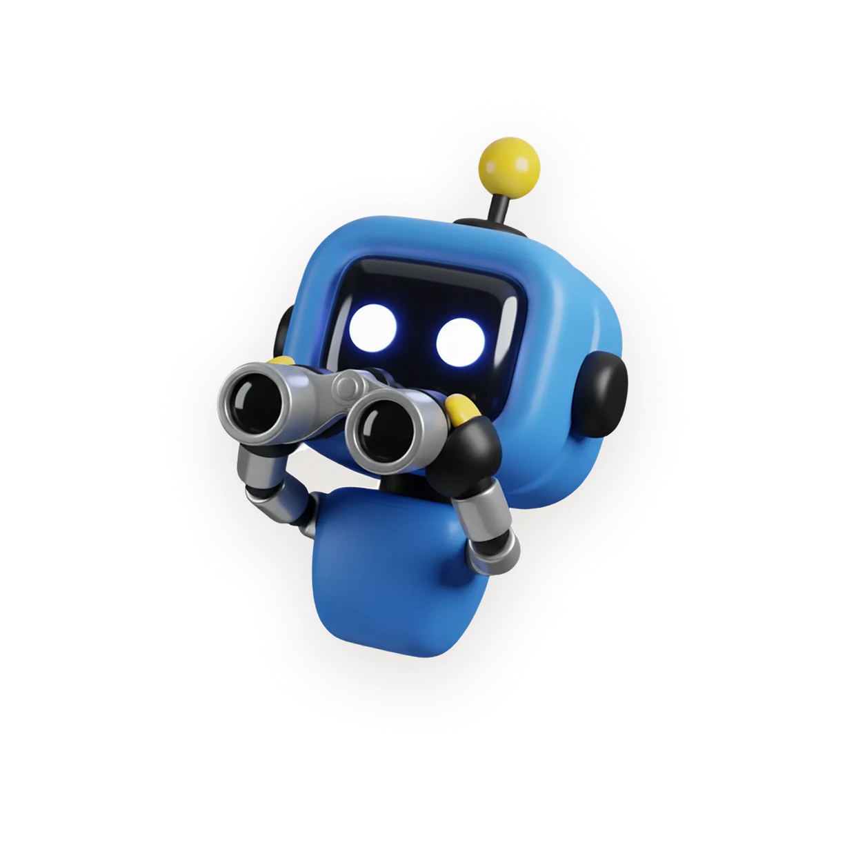 AI Robot with Binoculars